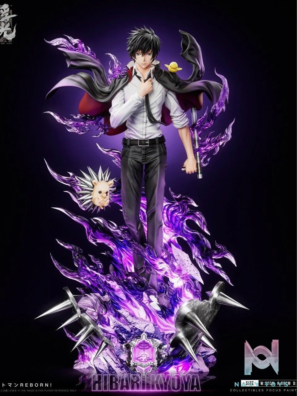Kyoya Hibari - Katekyo Hitman Reborn - Floating Light Studio resin statue Floating Light Studio anime figure