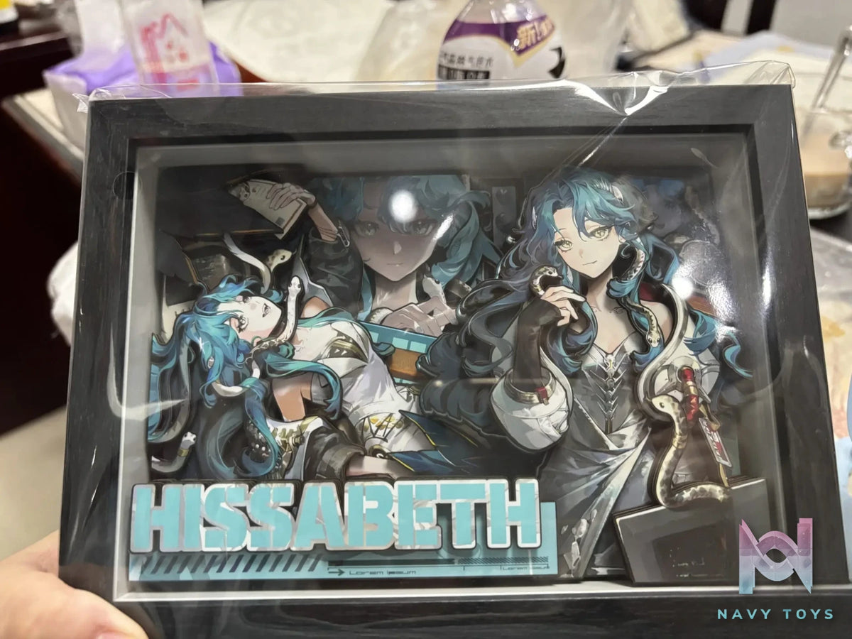 Yu Zhi Jiang Studio – Hissabeth X Sonetto 3D Decorative Painting Reverse: 1999