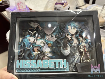 Yu Zhi Jiang Studio – Hissabeth X Sonetto 3D Decorative Painting Reverse: 1999