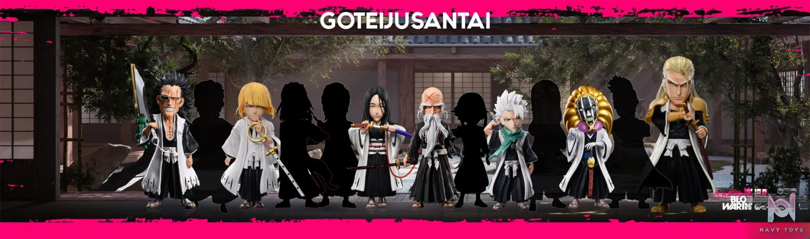BLEACH Captain #7 Sajin Komamura – Yz Studio | Navy Toys