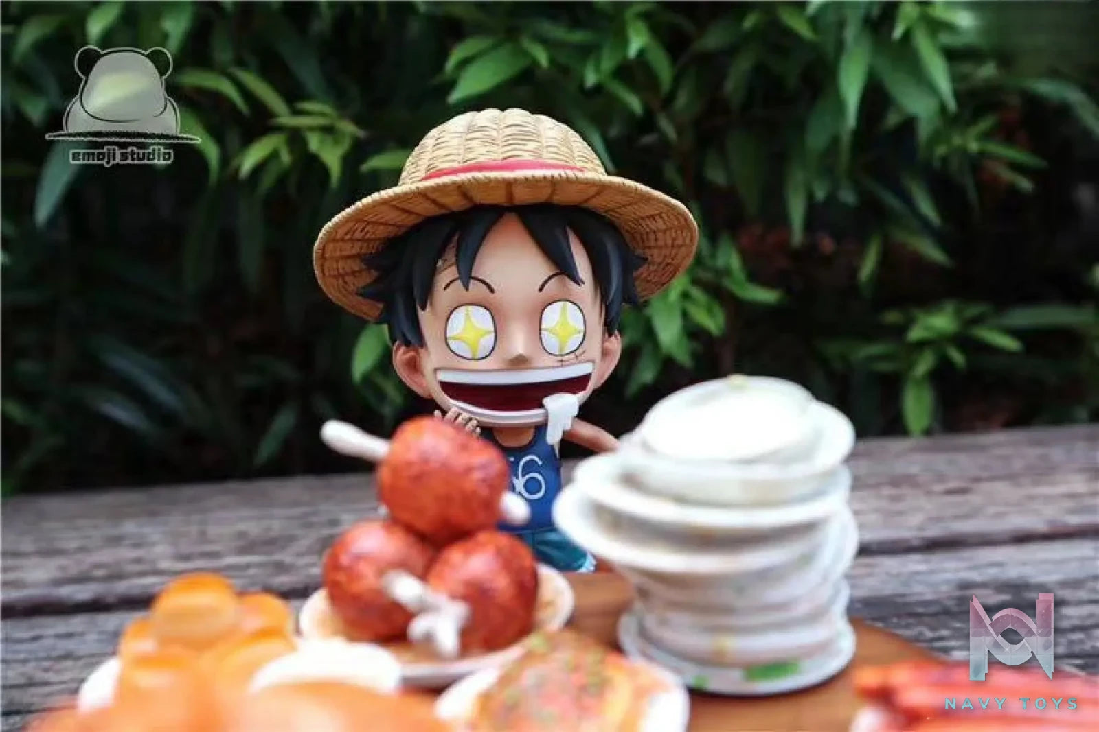Emoji Studio – One Piece Starry Eyes Luffy