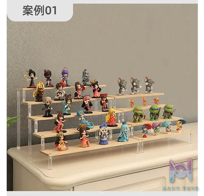 Showcase Factory – Acrylic Stair Display Stand for Nendoroids Blind Boxes Mini Figures