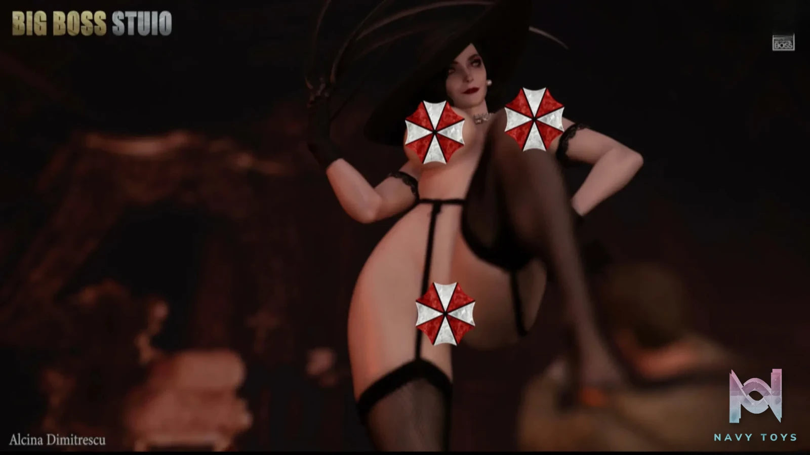 Big Boss Studio – Resident Evil Alcina Dimitrescu And Ethan