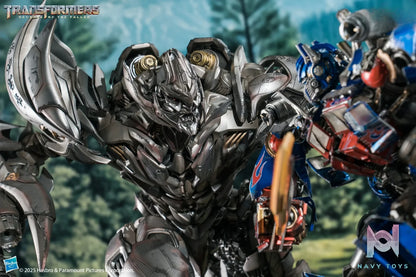 WAY Studio – Transformers: Revenge of the Fallen Series Optimus Prime vs Megatron Scene Statue (Licensed)