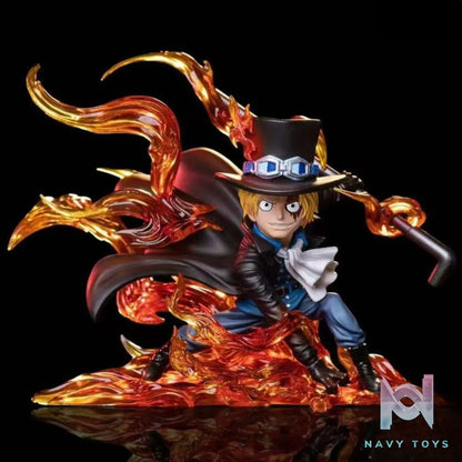 OMO Studio – One Piece Three Brothers in Squat #1 Sabo