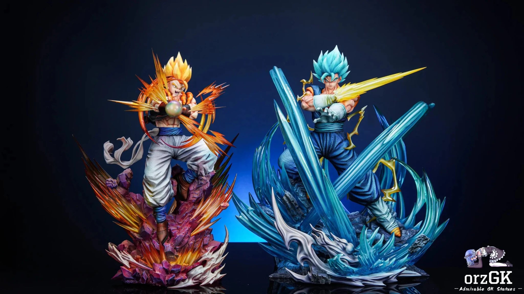 YISHOU Studio - Vegito Dragon Ball resin statue Navy Toys anime figure