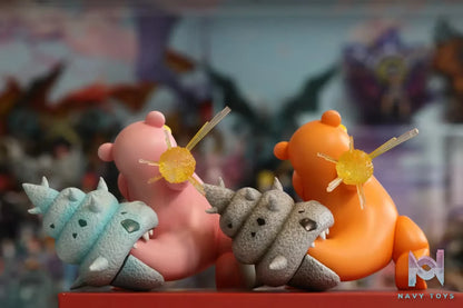Yi Wu Yi Zhi Qian Bi Studio – Slowpoke X Shellder X Slowbro Pokémon