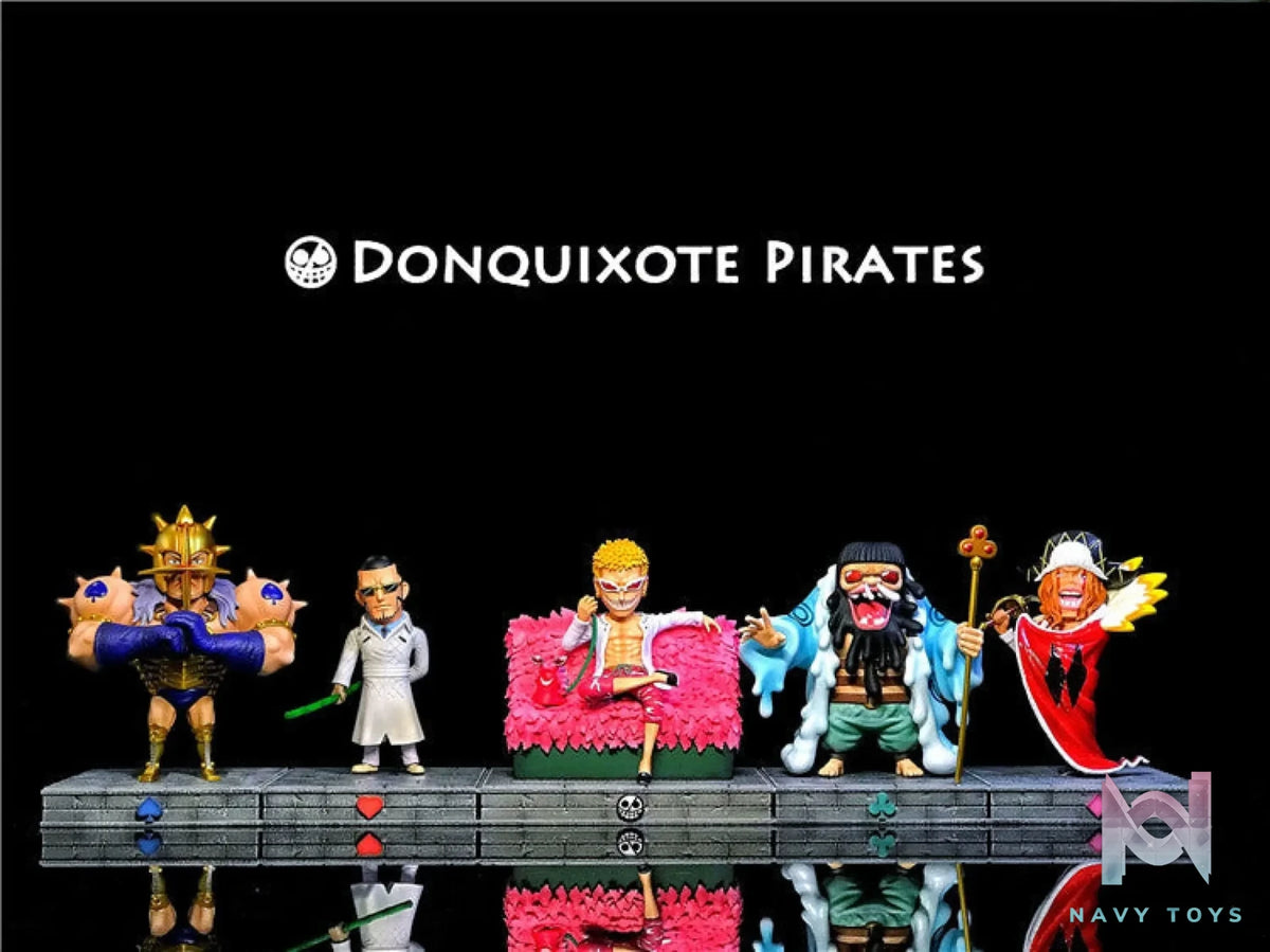 A+ Studio – One Piece Donquixote Pirates Flamingo Vergo Pica Trebol