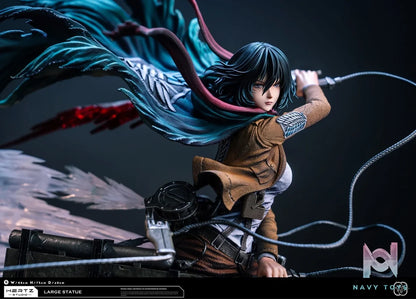 Mikasa vs Female Titan - Attack on Titan - Hertz Studio resin statue Hertz studio anime figure