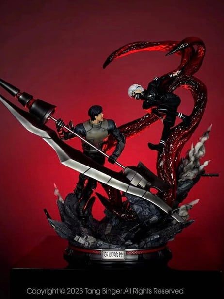 Kaneki vs Amon - Tokyo Ghoul - X1 Art Studio resin statue X1 art Studio anime figure