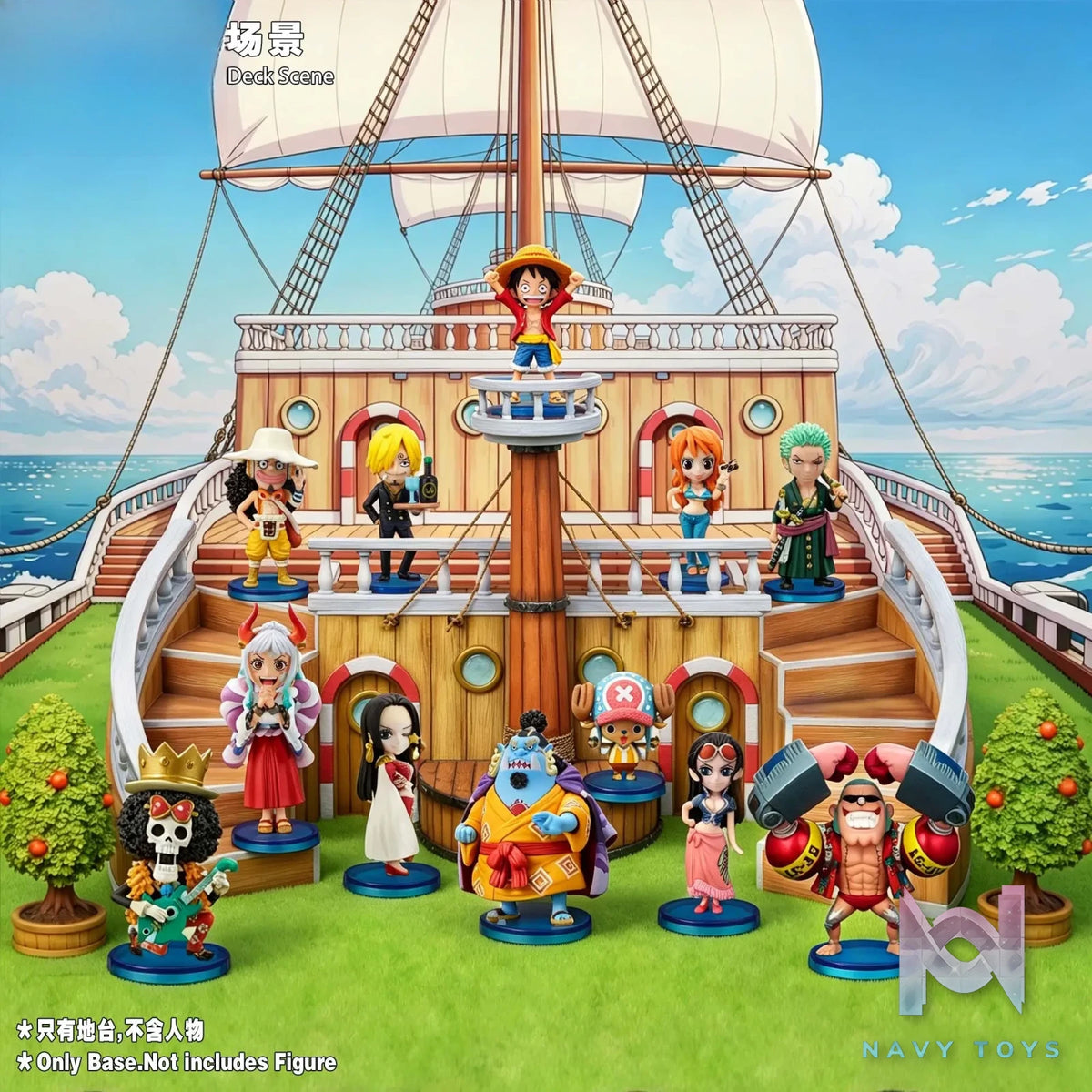 JacksDo Studio – Thousand Sunny Ship Deck Scene One Piece