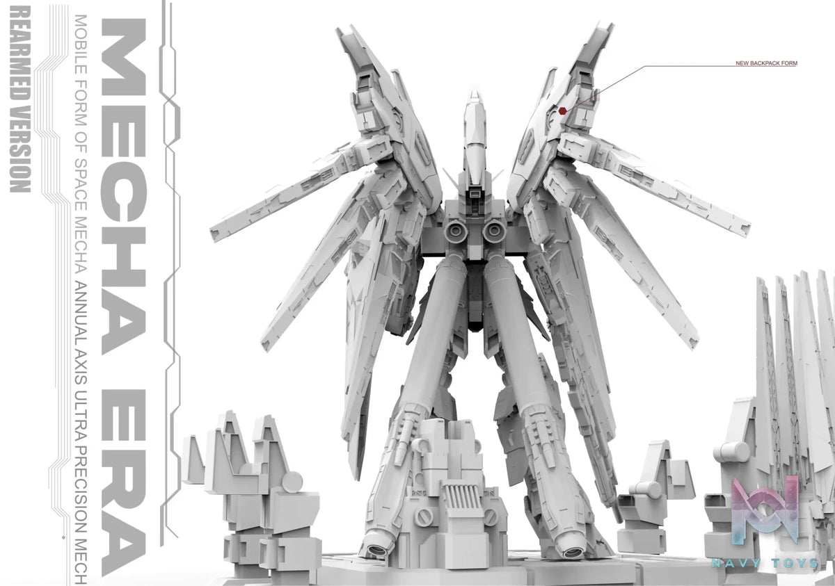 Mecha era Studio – Mobile Suit Gundam Space Warrior Mobile Form 093 and Heavy Armor Form 093-2