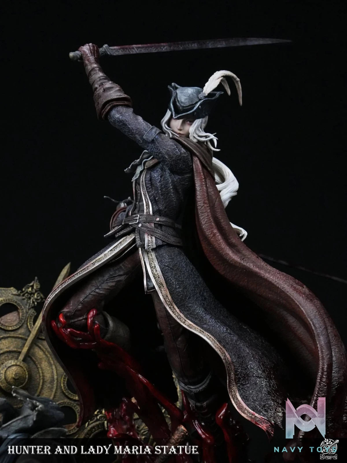 Lady Maria vs Hunter resin statue Bard studio anime figure