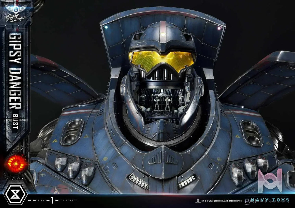 Prime 1 Studio – Life Size Bust Pacific Rim Gipsy Danger LSPACRIM-01 LSPACRIM-01DX (Licensed)