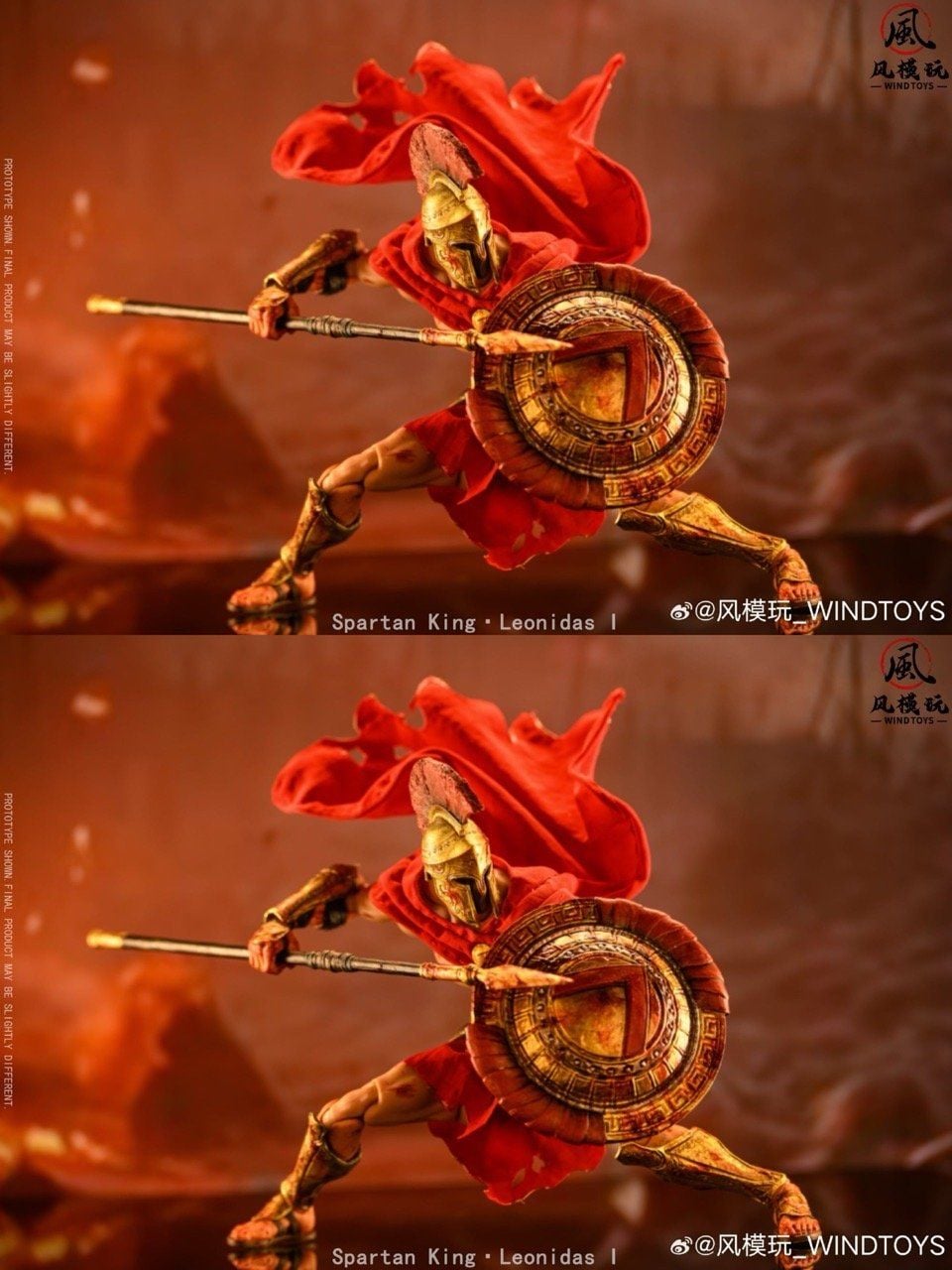 Spartan King - Wind Toys resin statue wind Toys Studio anime figure