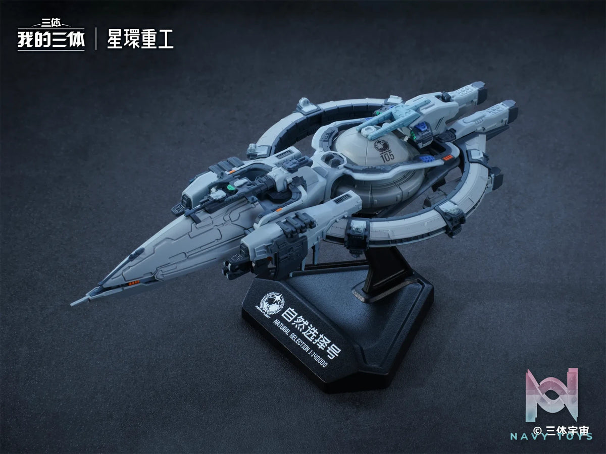 Planet Ring Industry – My Three-Body Natural Selection X Blue Space Model Kit X Pre-Painted Model WDST-007 WDST-006 WDST-005 (Licensed)