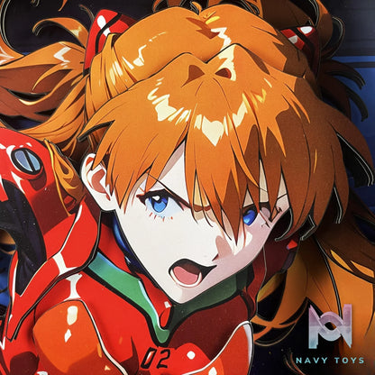 Tetsukurisha Studio – Asuka Langley 3D Decorative Painting Neon Genesis Evangelion