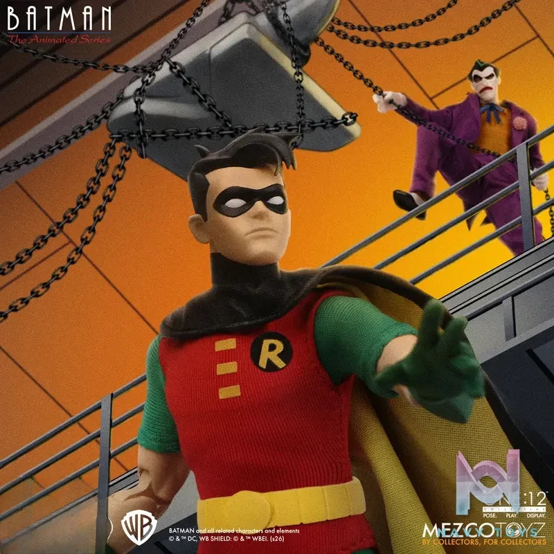 Mezco Studio – 1/12 Batman: The Animated Series Robin Action Figure (Licensed)