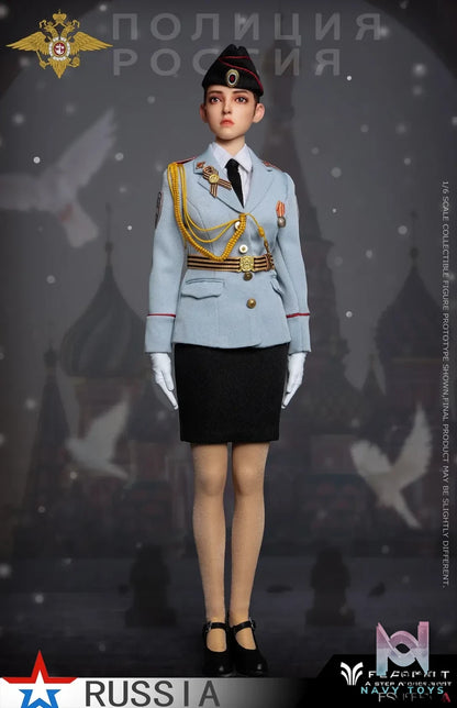 FLAGSET – Original 1/6 Russian Female Soldiers Ministry of Internal Affairs FS-73054A & Ninth Women’s Military Academy FS-73054B & Aerospace Defense Forces FS-73054C (Licensed)