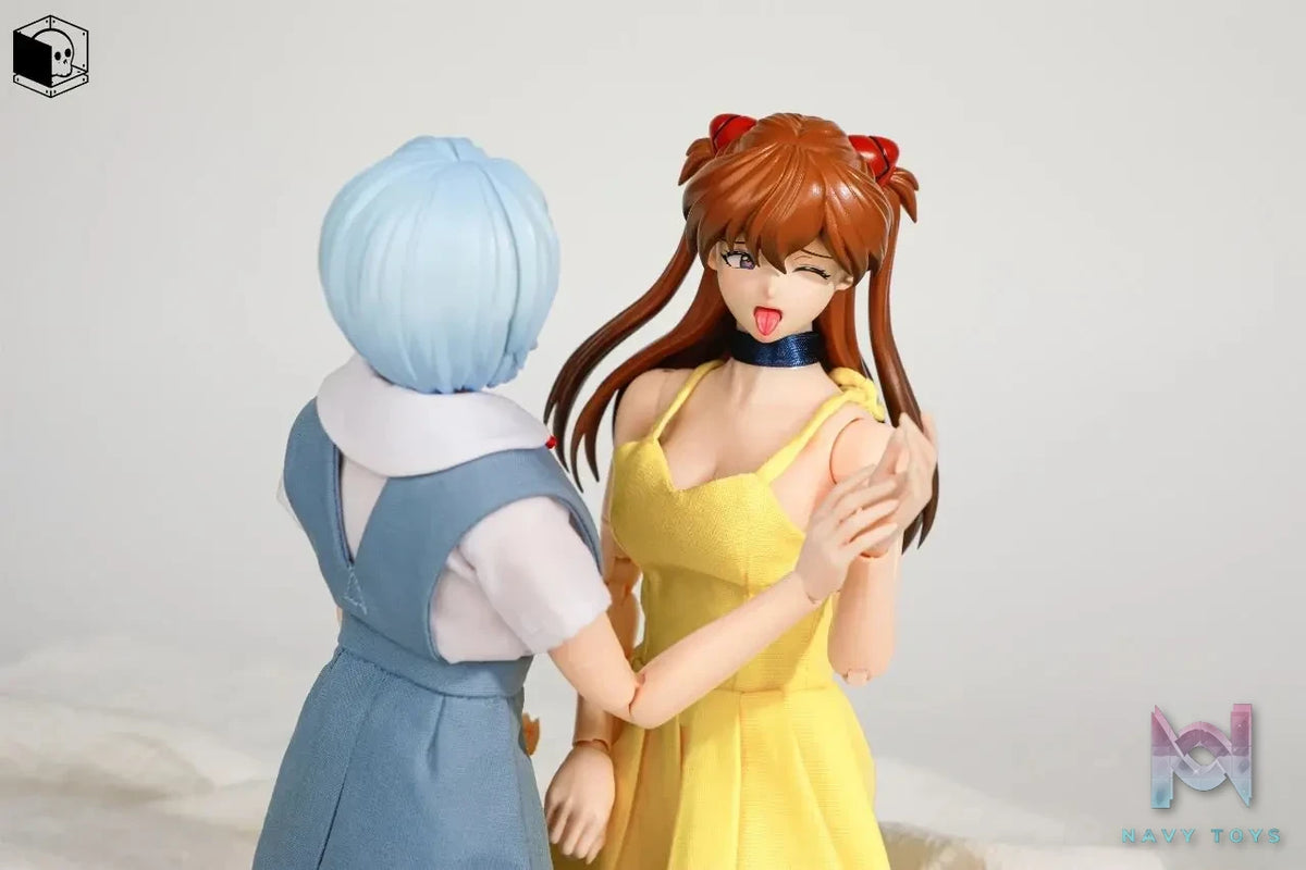Bone Box toys – Neon Genesis Evangelion Asuka and Rei Ayanami