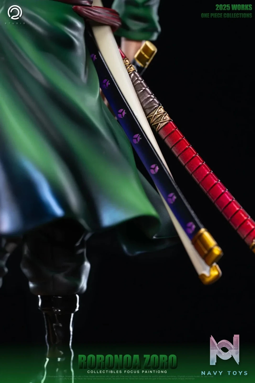 C2 Studio - One Piece Straw Hat Pirates Two Years Later 8 Zoro resin statue Navy Toys anime figure