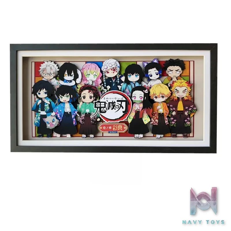 KALA HOME Studio – Demon Slayer Multiple Characters #05 3D Decorative Painting