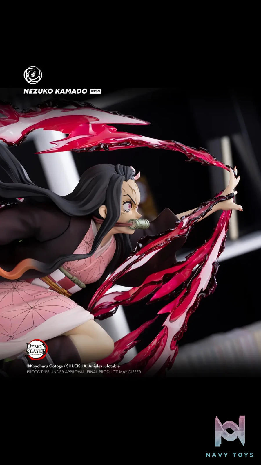 Tsume Studio - Demon Slayer: Kimetsu no Yaiba Nezuko Kamado IKIGAI (Licensed) resin statue Navy Toys anime figure