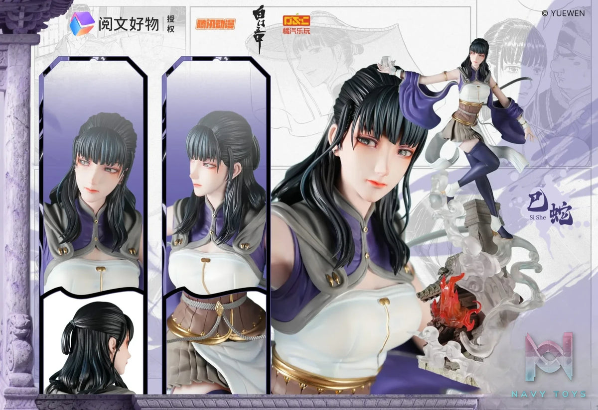 ORANGE SODA COLLECTIBLES – Bai Men Wu Jia Mao Tu X Si She 1/6 Statue (Licensed)