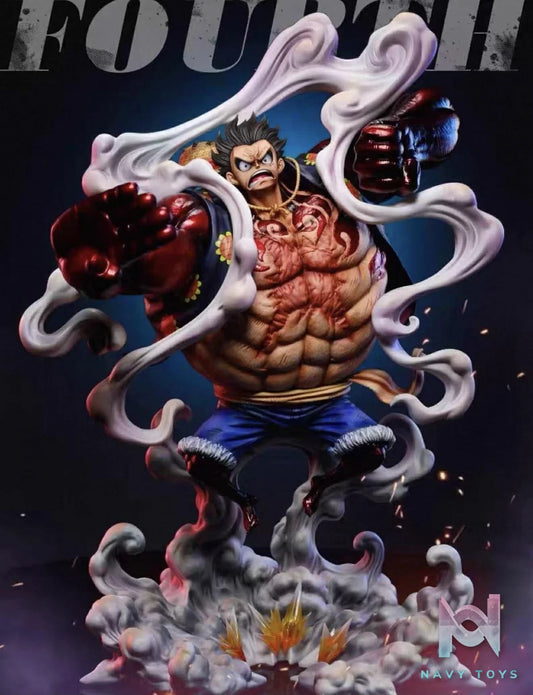 One Piece - Luffy Bounce Man - YYGK Studio resin statue Navy Toys anime figure