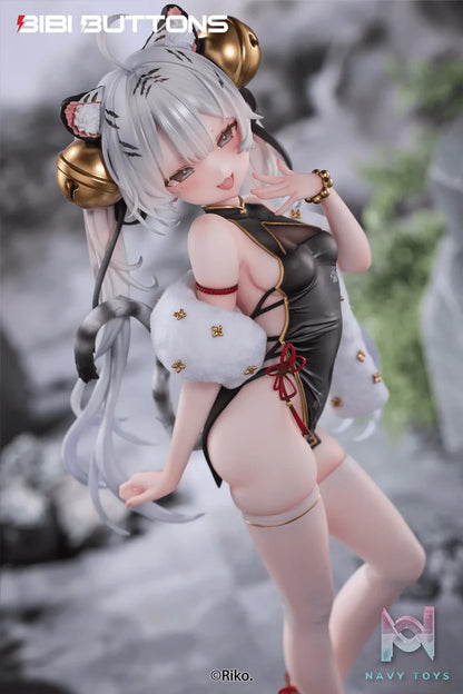 Bibi Buttons – Tiger’s Roar Stirs the Wind – White Tiger 1/6 Scale Figure (Licensed)