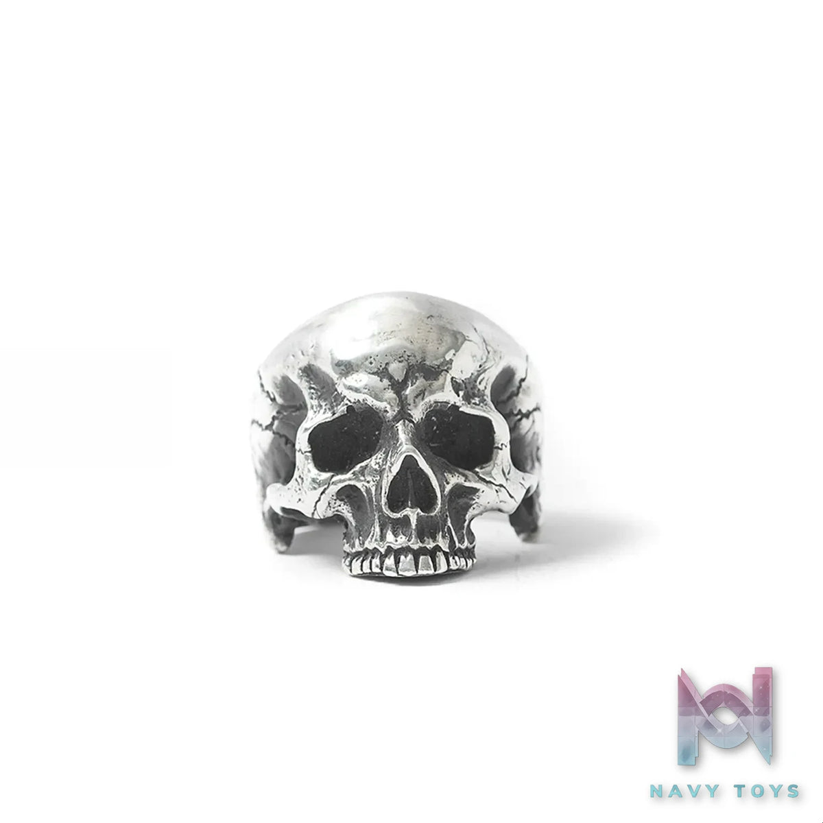 Raven Studio (silver jewelry) – RS Skull Ring No Lower Jaw Edition Original