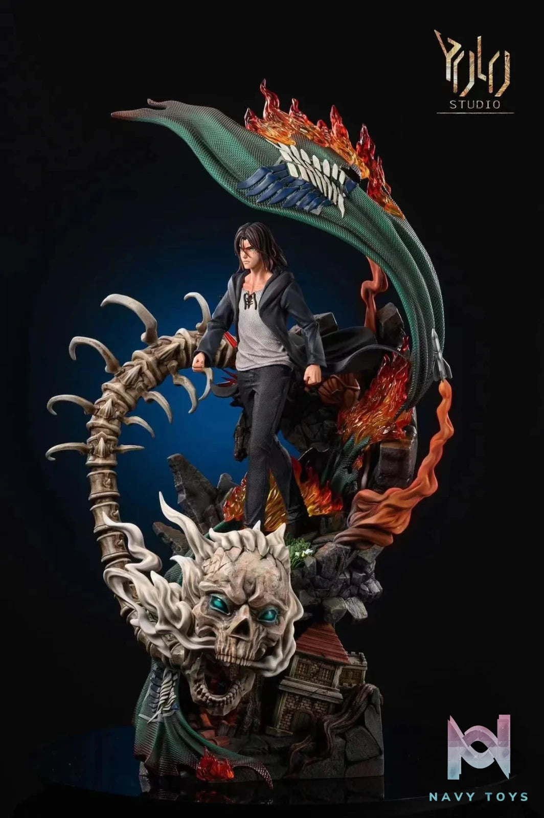 Eren Founding Titan - Attack on Titan - YOLO Studio resin statue YOLO Studio anime figure