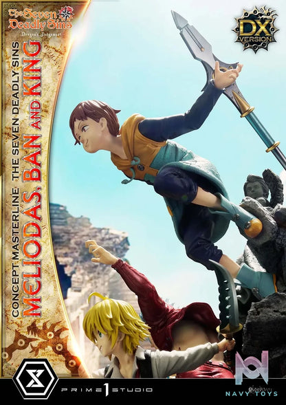 Prime 1 Studio – Concept Masterline The Seven Deadly Sins Meliodas, Ban and King CMNTZ-01 CMNTZ-01DXS (Licensed)