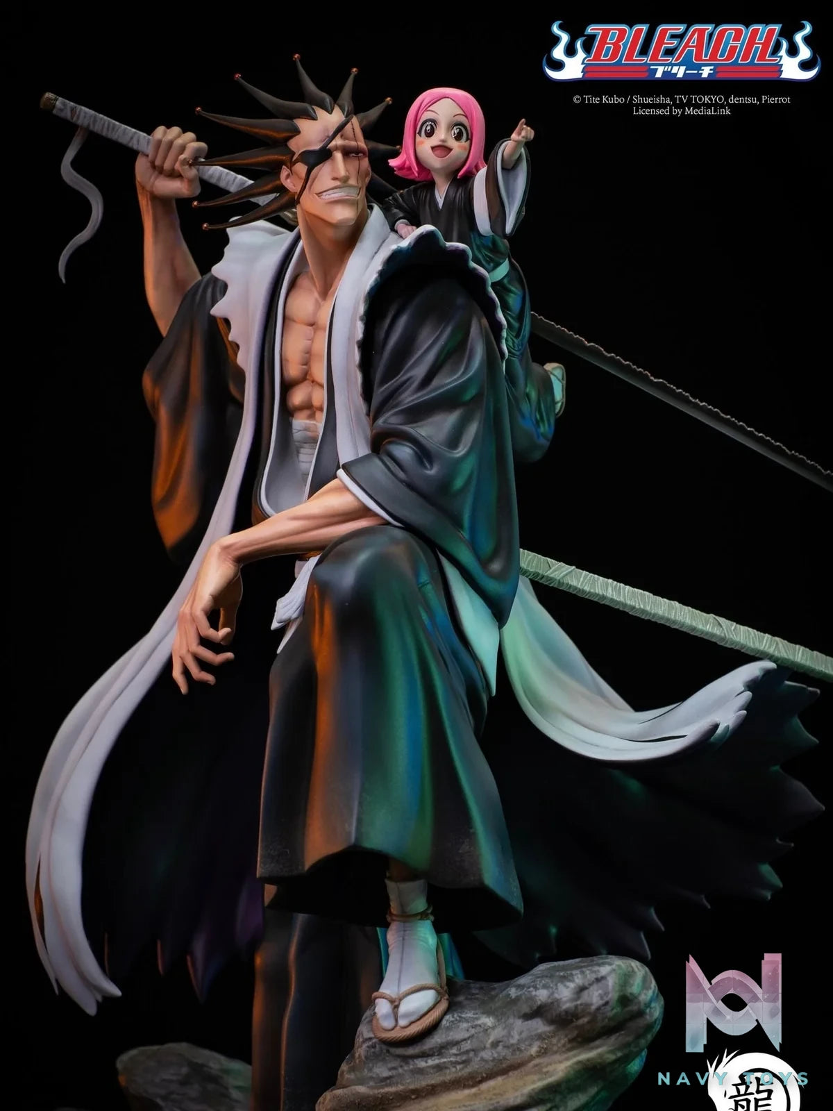 Kenpachi & Yachiru - Bleach - Ryu Studio resin statue ryu studio anime figure