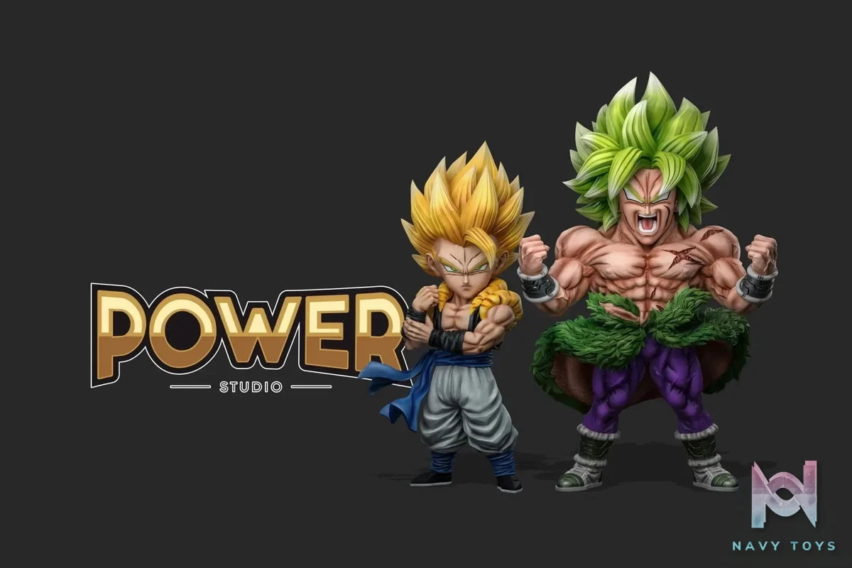 Power Studio - Dragon Ball 1 Broly resin statue Navy Toys anime figure