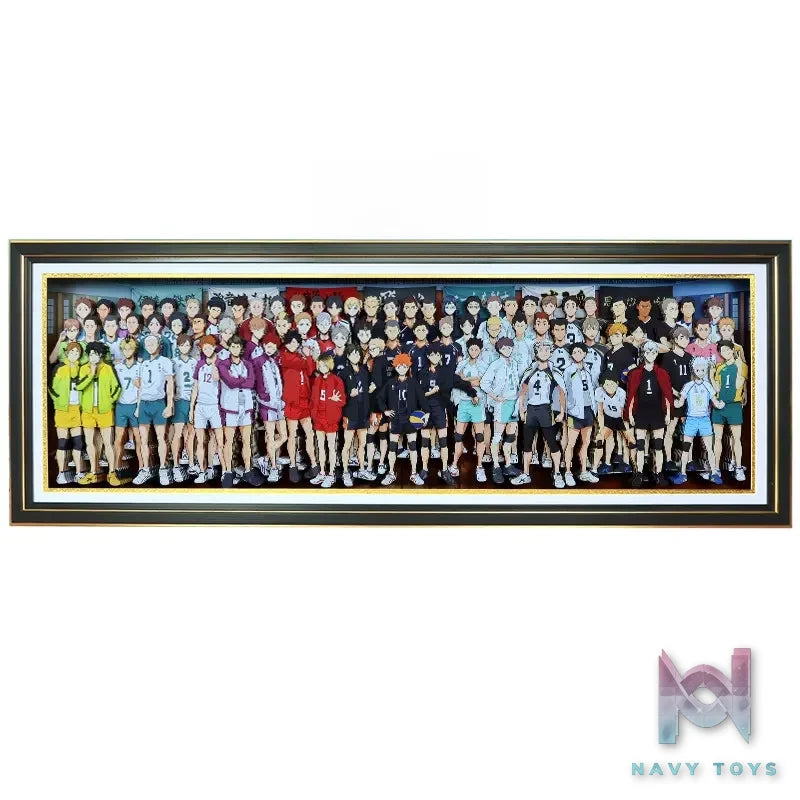 KALA HOME Studio – Haikyu!! Multiple Characters #03 3D Decorative Painting Haikyu!!