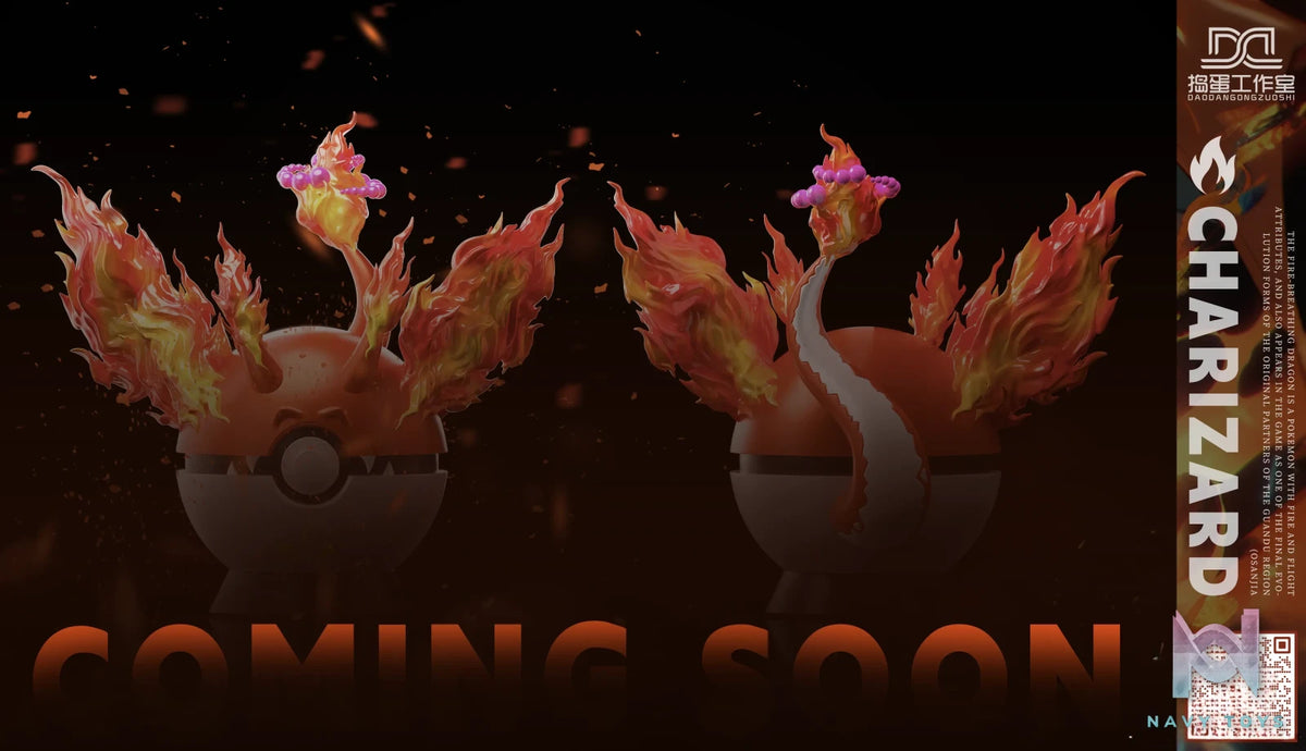 Dao Dan Studio – Pokémon Dynamax Charizard Poké Ball