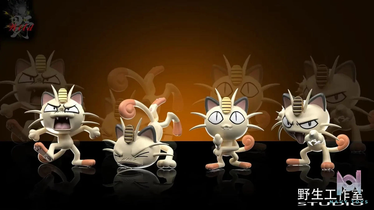 Wild Studio – Meowth Pokémon
