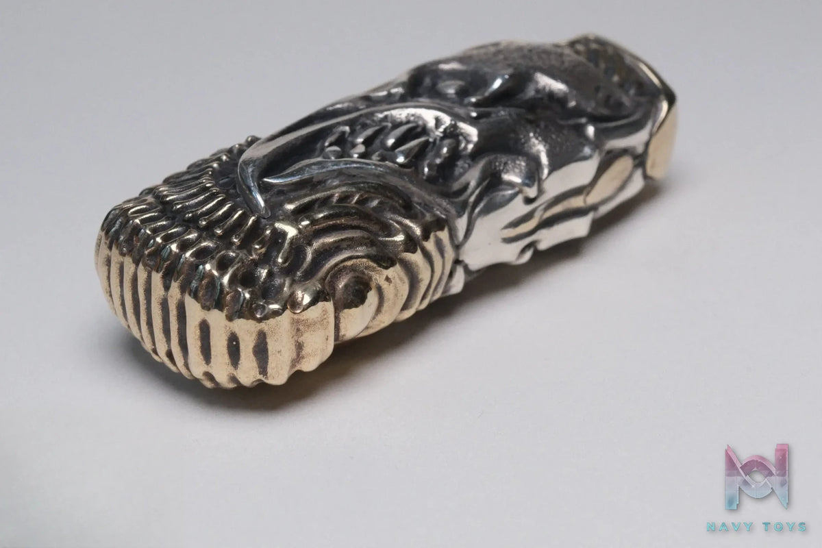 Raven Studio (silver jewelry) – Misty Fire Handmade Silver BIC J5 Lighter Case Original