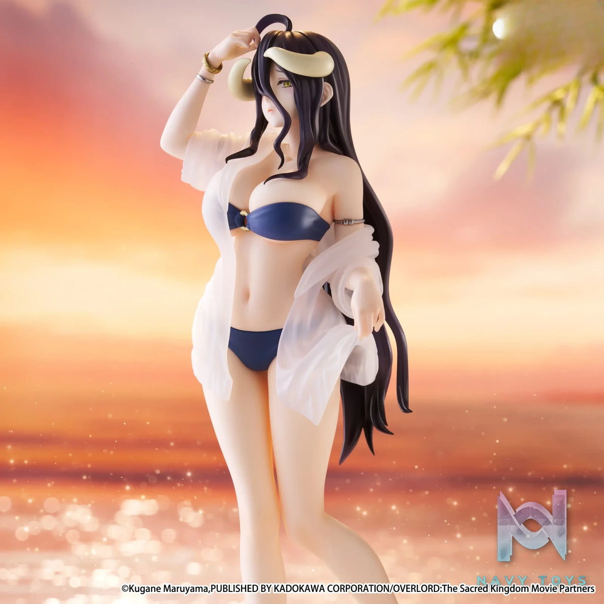 FURYU – OVERLORD Muchute Figure Albedo aqua ver. (Licensed)