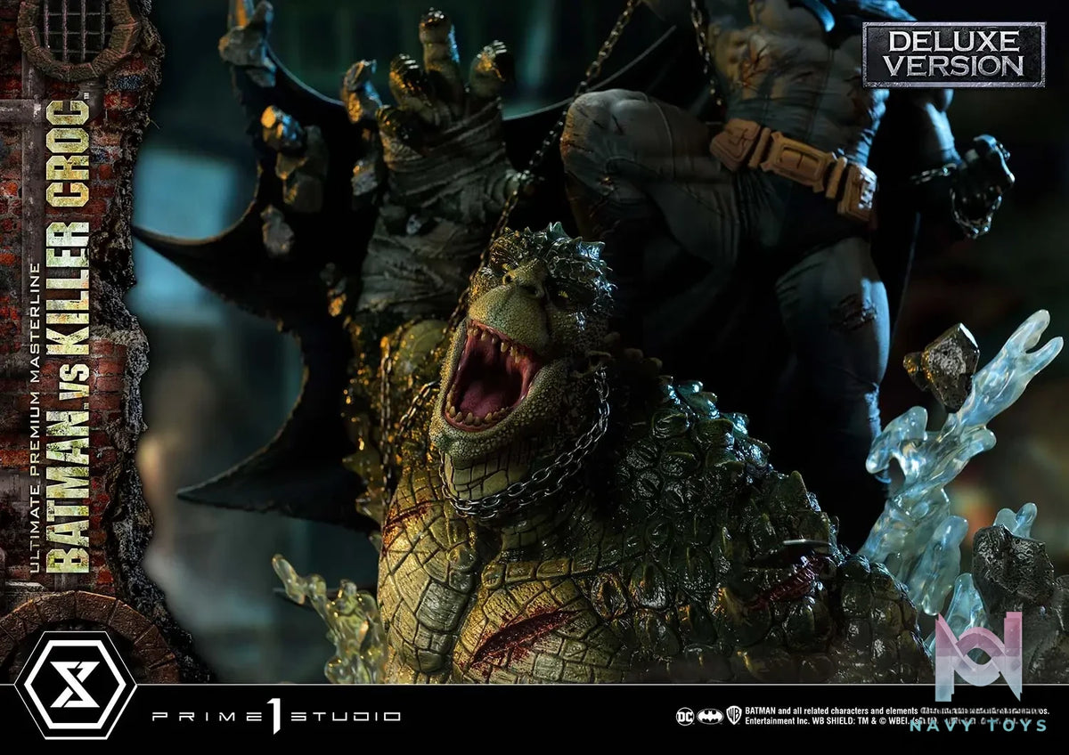 Prime 1 Studio – Ultimate Premium Masterline Batman (Comics) Batman Versus Killer Croc UPMDC-07 UPMDC-07DX UPMDC-07DXS (Licensed)
