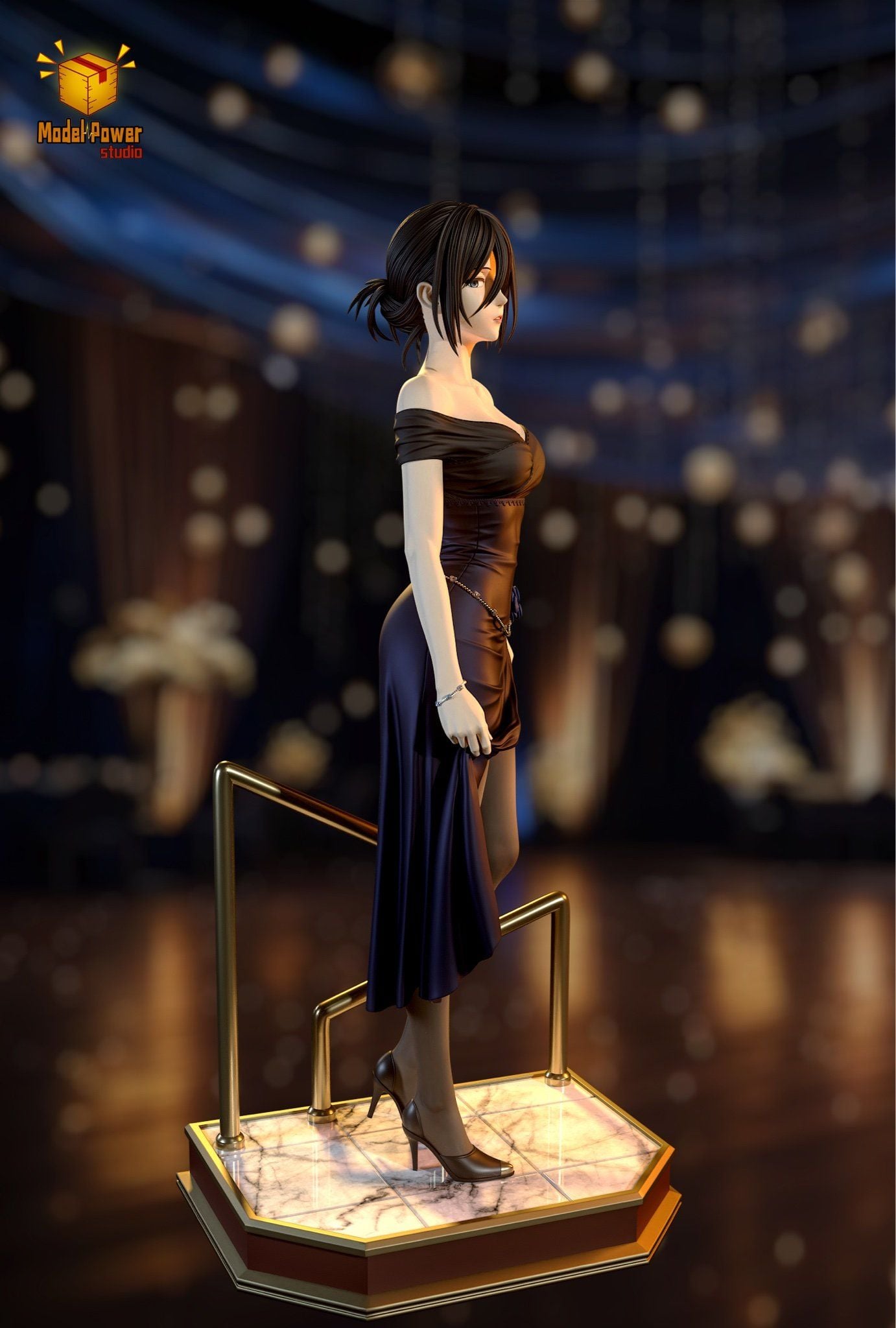 Mikasa Ackerman - Attack On Titan - Model Power Studio resin statue Model Power Studio anime figure