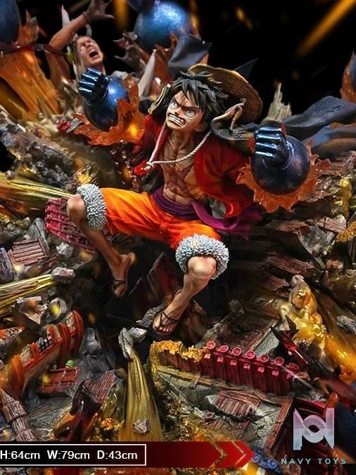Luffy Gear 3 - One Piece - More Fun x Monkey D Studio resin statue More Fun x Monkey D Studio anime figure