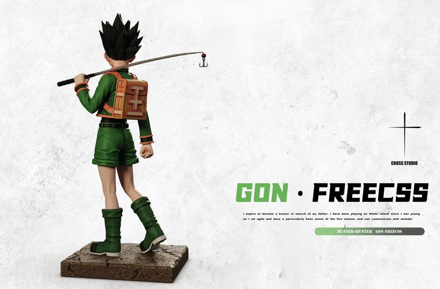 Gon Freecss - Hunter x Hunter - Cross Studio resin statue cross studio anime figure