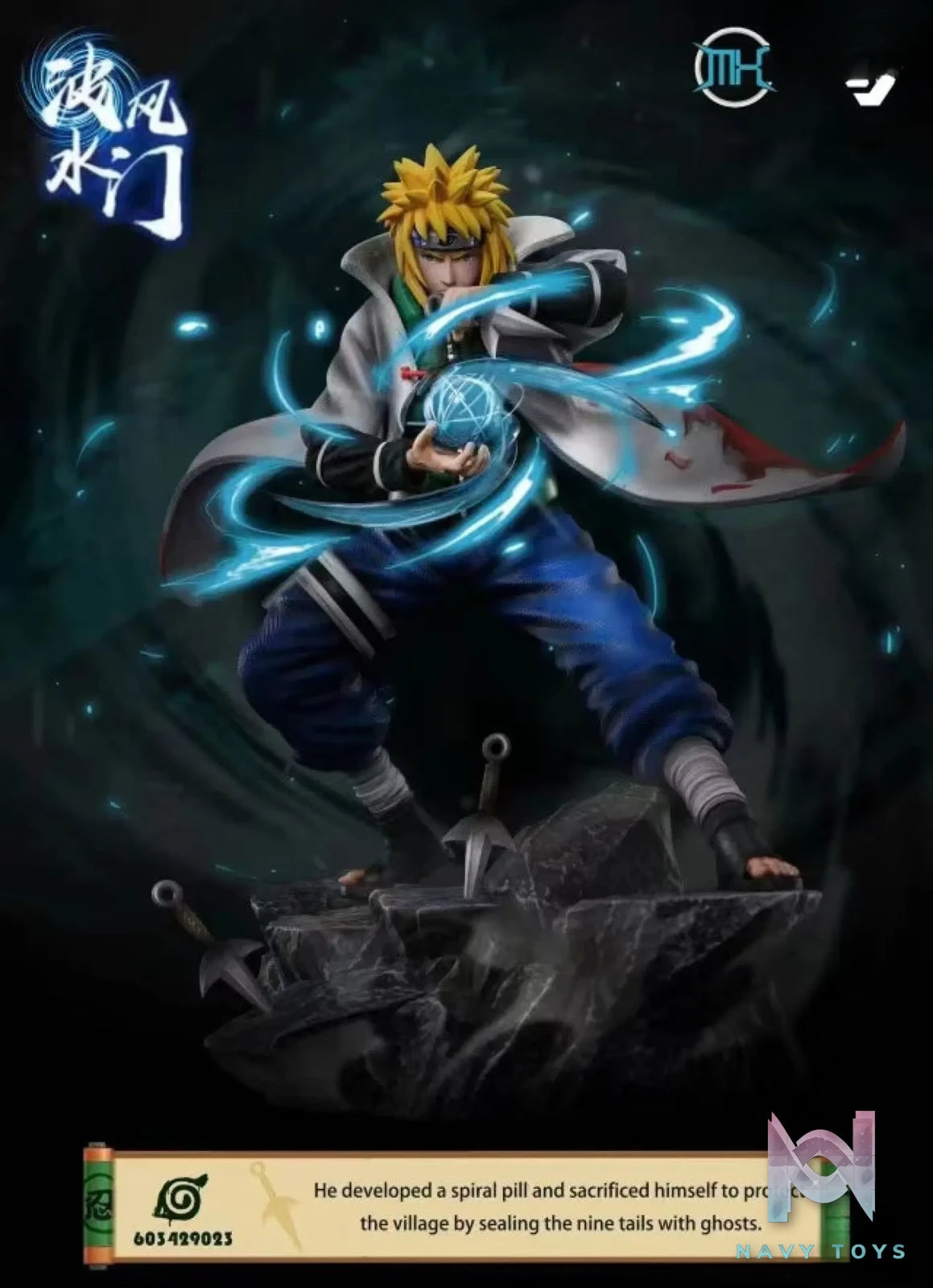 MX Studio & LC COLLECTIBLES Studio – Naruto Fourth Hokage – Namikaze Minato