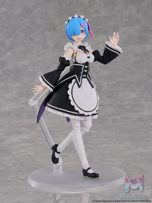 KADOKAWA – PLASTIC MODEL SERIES Re:ZERO -Starting Life in Another World- Rem Plastic Model (Licensed)