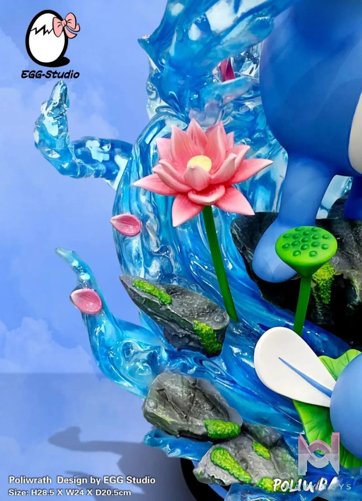 EGG Studio – Pokémon Poliwrath Evolution Series