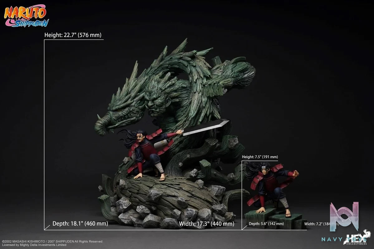 Senju Hashirama resin statue Hex collectibles anime figure