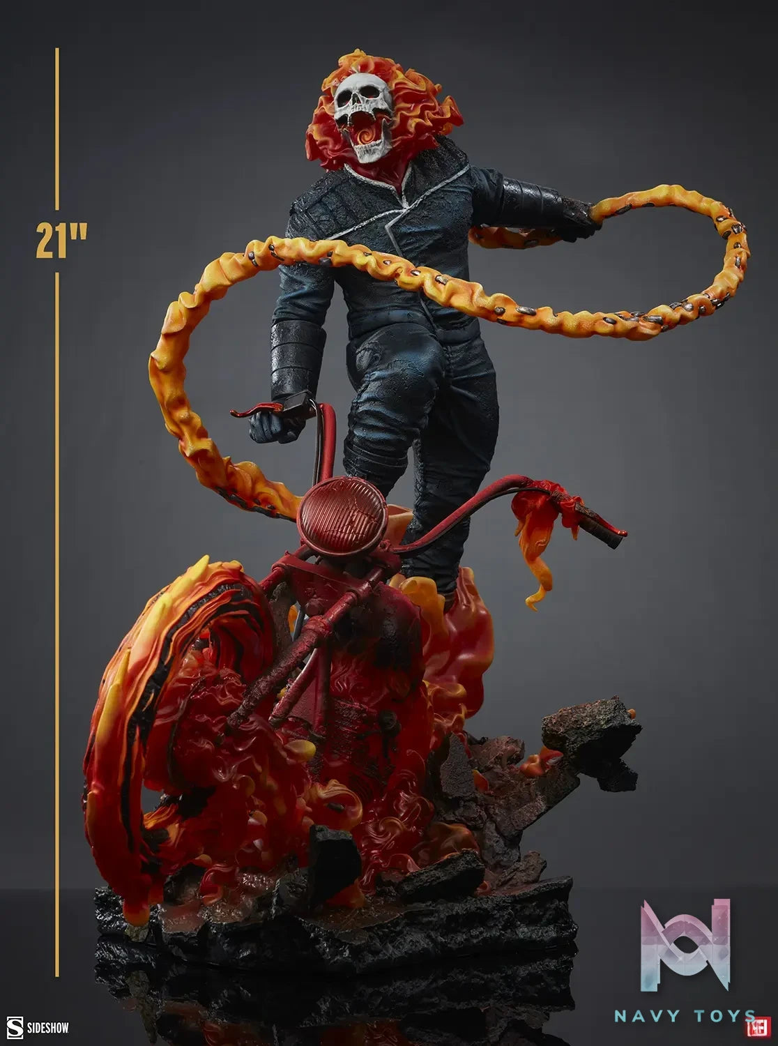 Sideshow Collectibles – Marvel Ghost Rider Classic Variant Ghost Rider 3008002 (Licensed)