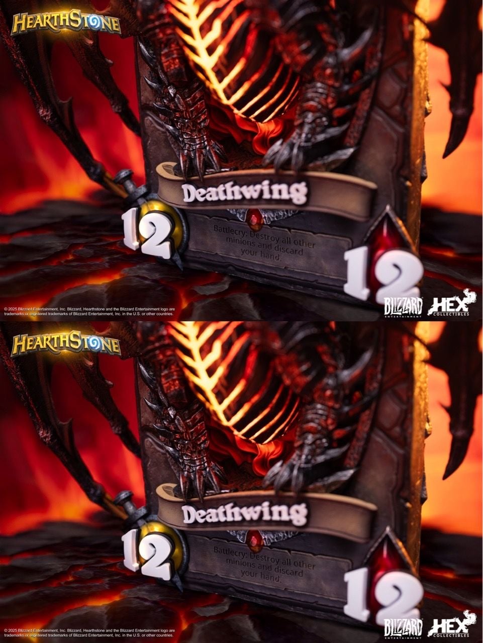 Deathwing Art - Heartstone - Blizzard Entertainment & HEX Collectibles resin statue Blizzard Hearthstone anime figure